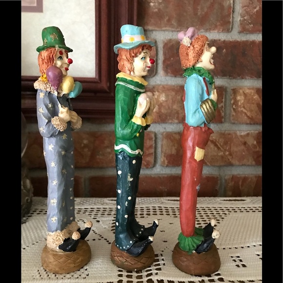 Rare Vintage 1960’s Hand painted Clowns - Picture 3 of 10